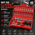 Juego De Llaves De 46 piezas - 🎁 Ideal para regalo del Día del Padre con ENVÍO GRATIS 🚚