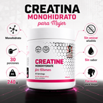 Creatine For Women 💪🏼- Old School Original + ENVÍO GRATIS