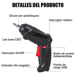 Destornillador Inalámbrico 47 PZS 🪛🔩🧰 + ENVÍO GRATIS 🚚