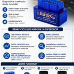ESCANER DE COCHE 🚗 DIAGNOSTICO 327 MINI OBDII 1