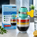 🚰 Filtro Con 6 capas Y Ahorrador De Agua💧+ ENVIO GRATIS 🚐