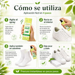 Spray Eliminador De Malos Olores En Zapatos Y Calcetines.