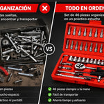 Juego De Llaves De 46 piezas - 🎁 Ideal para regalo del Día del Padre con ENVÍO GRATIS 🚚